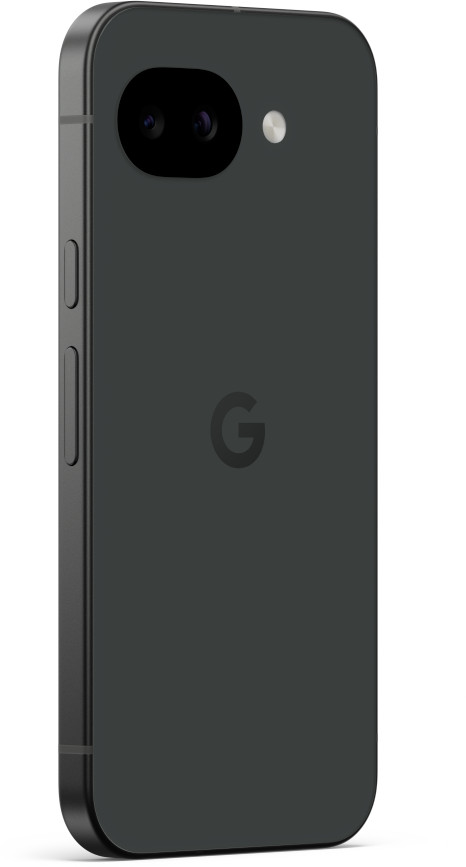 Google Pixel 10a 128GB Zwart 5G linkerkant