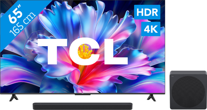 TCL LED 65" P6L (2026) + TCL A65K Main Image