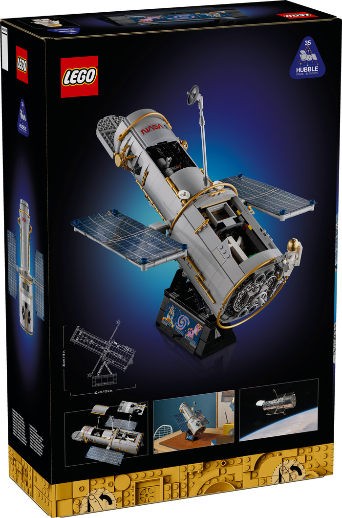 LEGO Icons Ruimtetelescoop Hubble 11382 verpakking