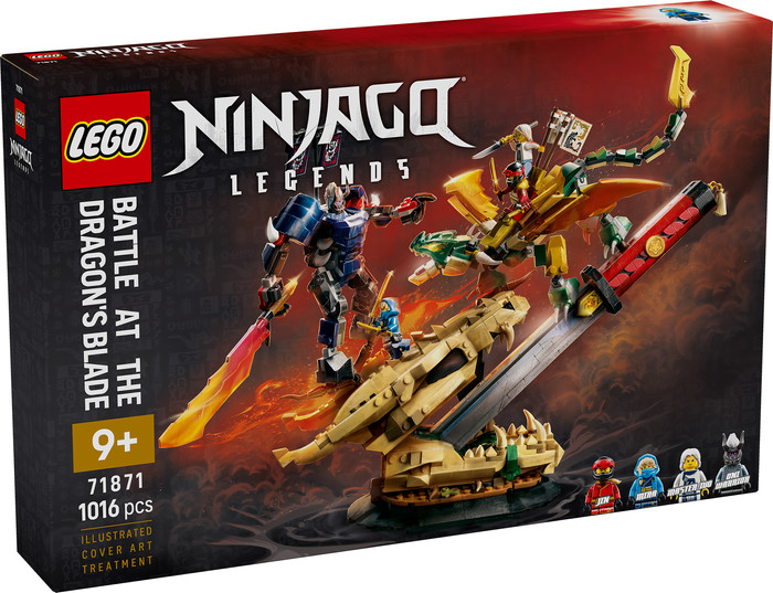 LEGO Ninjago Strijd bij het Drakenzwaard 71871 verpakking