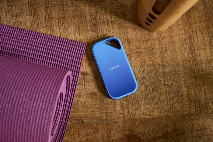SANDISK Creator Pro Portable SSD 1TB product in gebruik