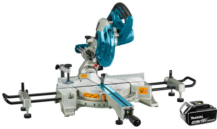 Makita DLS714NZ + Makita BL1850B LXT 18V 5,0 Ah accu Main Image