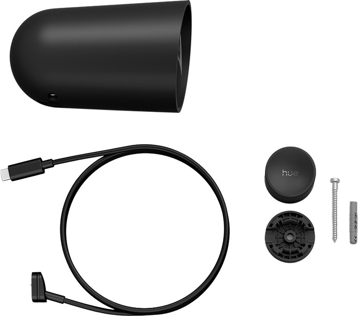 Philips Hue Secure Beveiligingscamera met batterij 2K Zwart accessoire
