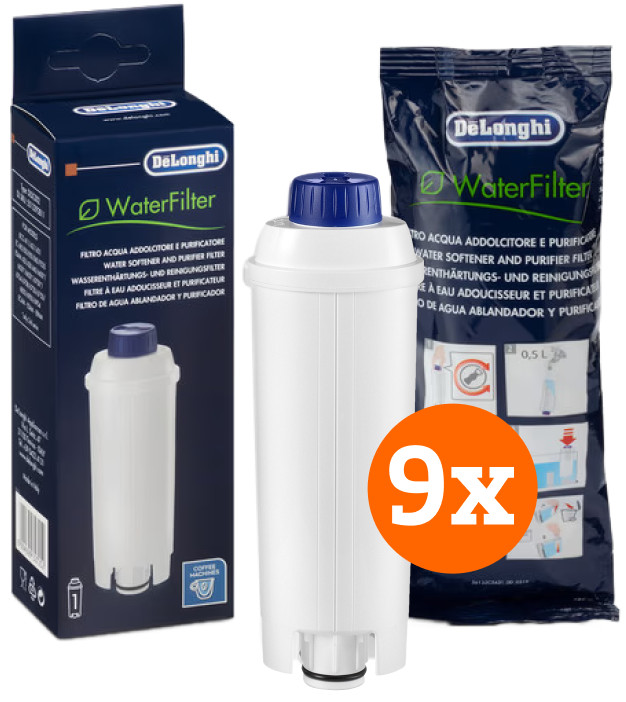 De'Longhi Waterfilter 9 stuks Main Image