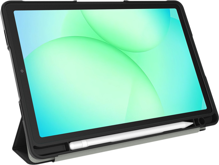 Just in Case Samsung Galaxy Tab A11/A9 Plus ArmorElite Book Case Zwart linkerkant