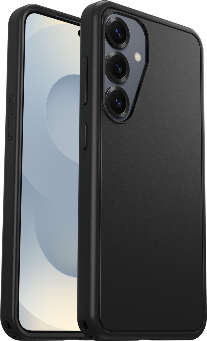 OtterBox Symmetry Samsung Galaxy S25 Back Cover met Magneet Zwart samengesteld product