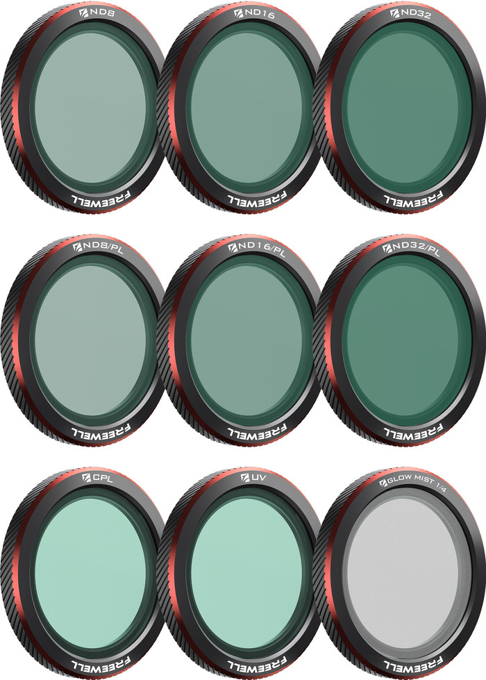 Freewell DJI Neo 2 Magnetic Filters Mega Kit 9 Pack Main Image