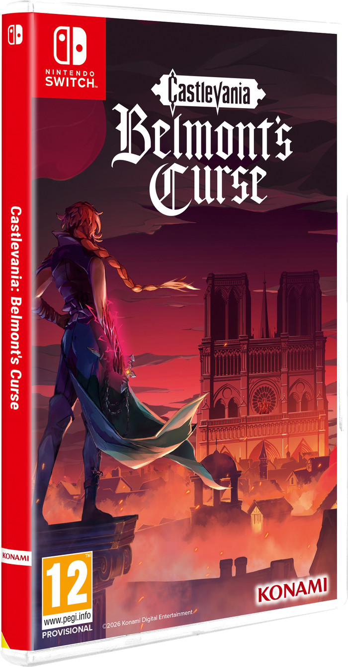 Castlevania: Belmont's Curse Nintendo Switch 2 packaging