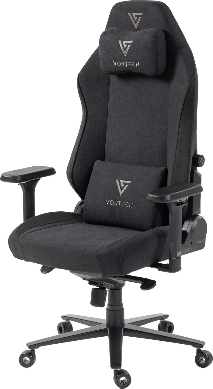 Vortech Prestige Plus Gaming Chair Black left side