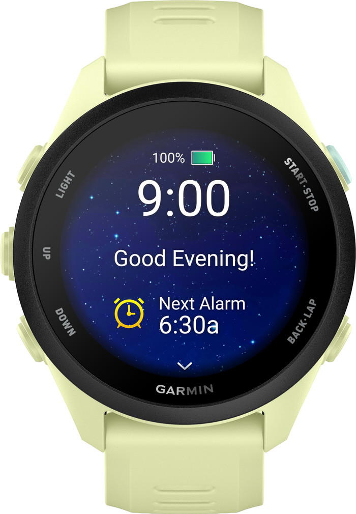 Garmin Forerunner 70 43 mm Geel voorkant