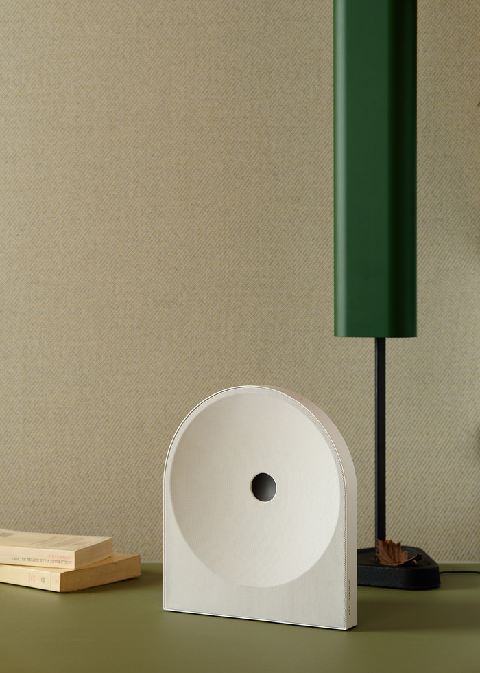 Samsung Music Studio 5 Wit product in gebruik