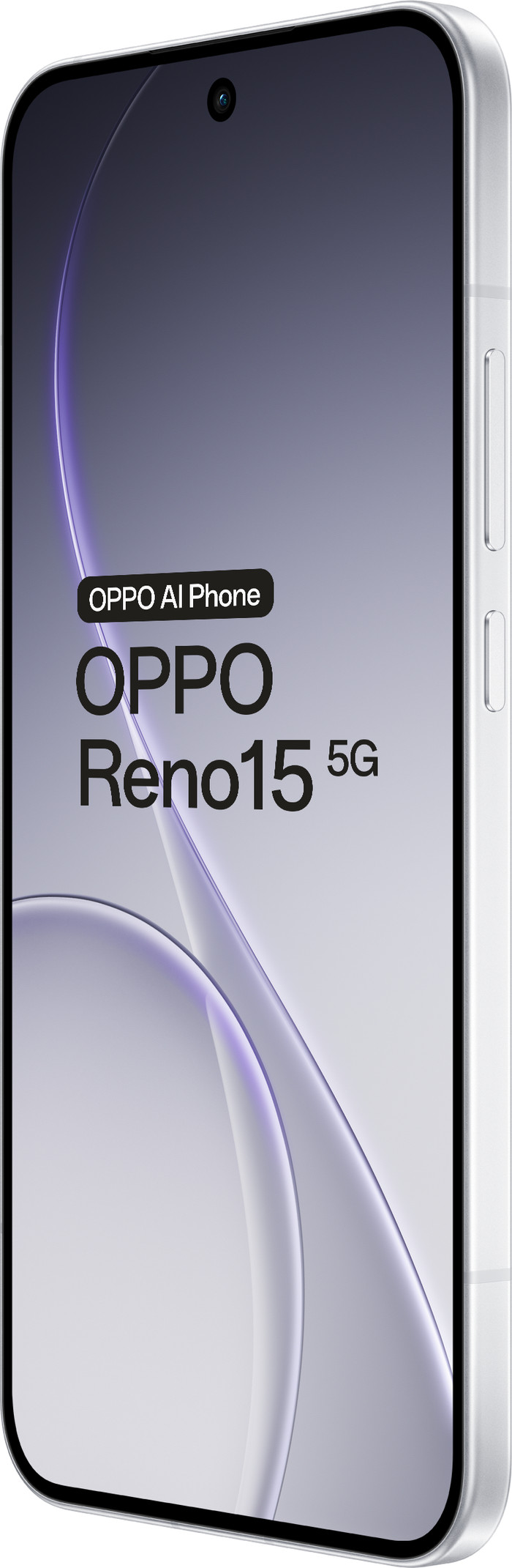 OPPO Reno15 512GB Wit 5G voorkant