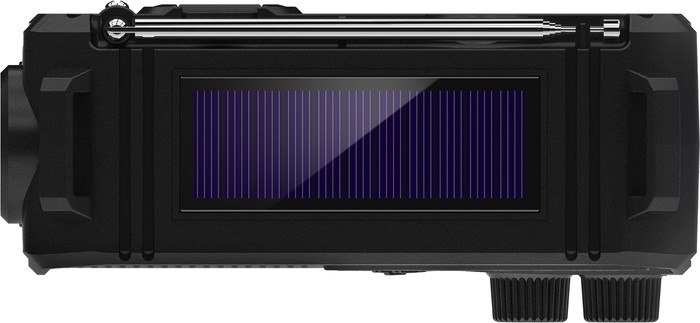Philips TAR1609 Noodradio bovenkant