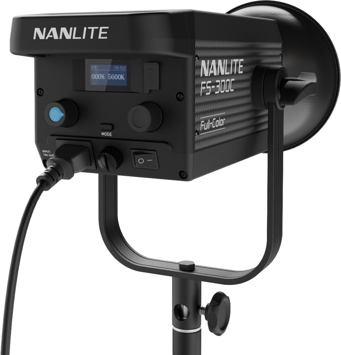 Nanlite FS-300C LED RGBW Spot Light detail