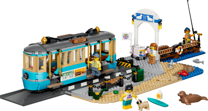 LEGO City Classic Beach Streetcar 60506 Main Image