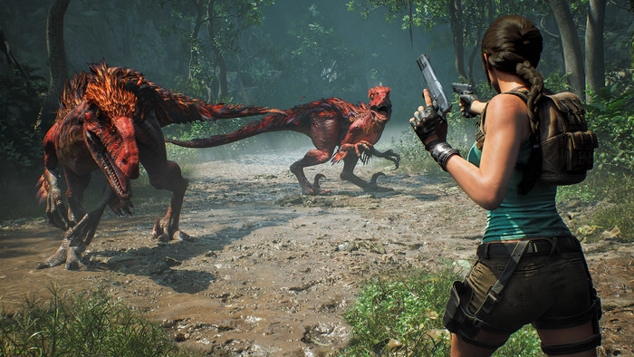 Tomb Raider: Legacy of Atlantis Collector's Edition PS5 product in gebruik