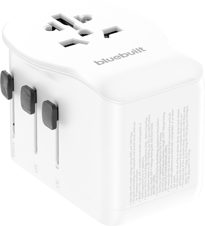 BlueBuilt Universele Wereldstekker 65 Watt Main Image