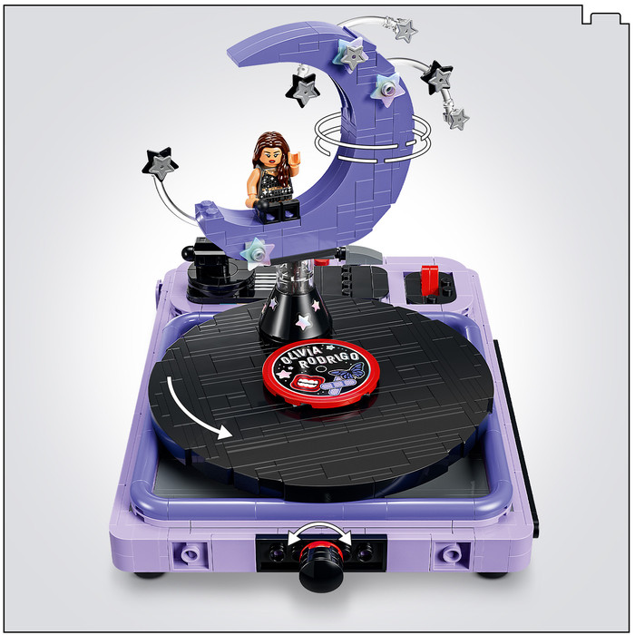 LEGO Editions Olivia Rodrigo's Concertmaan 43029 detail