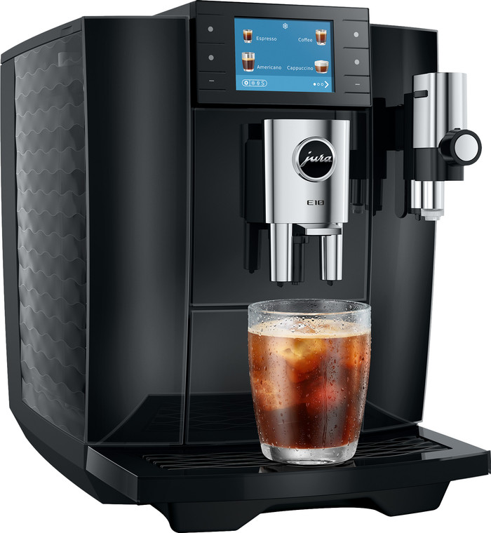JURA E10 Diamond Black (EA) linkerkant