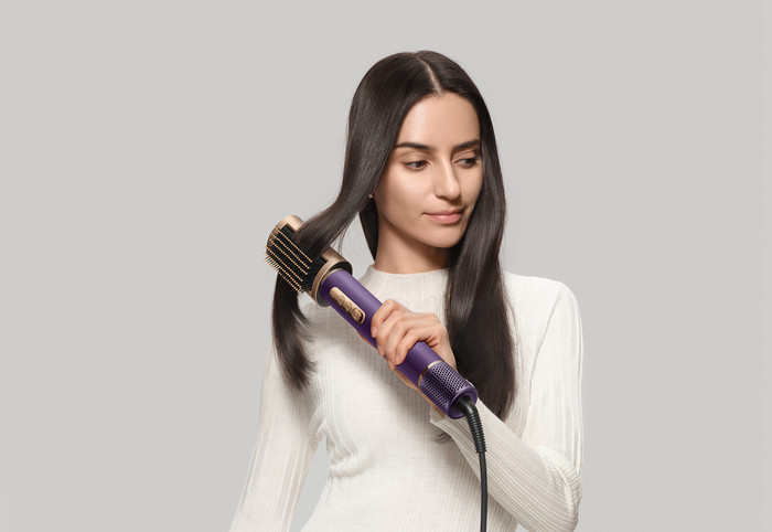 Dreame Airstyle Pro 2 Paars product in gebruik