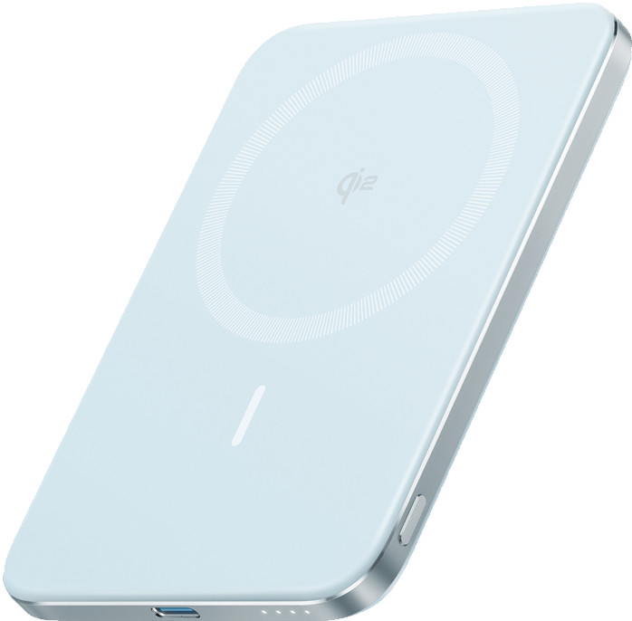 Anker Nano MagGo Draadloze Powerbank met MagSafe en Qi2 5.000 mAh Blauw Main Image