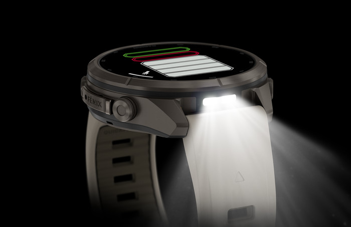 Garmin Fenix 9 Pro Titanium LTE 43mm detail