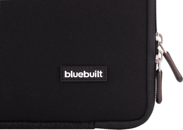BlueBuilt Laptophoes voor Apple MacBook Neo Zwart detail