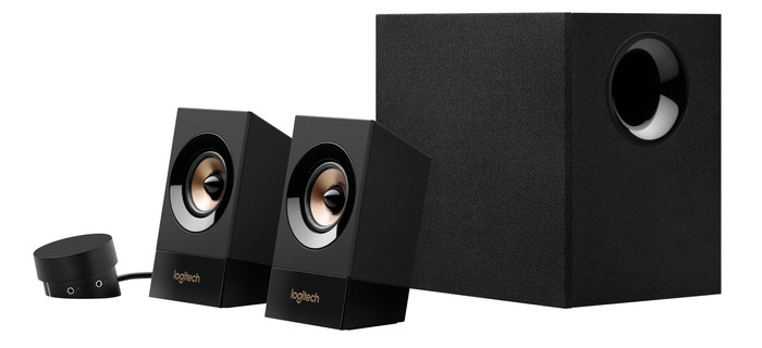 Logitech Z533 2.1 PC Speaker left side