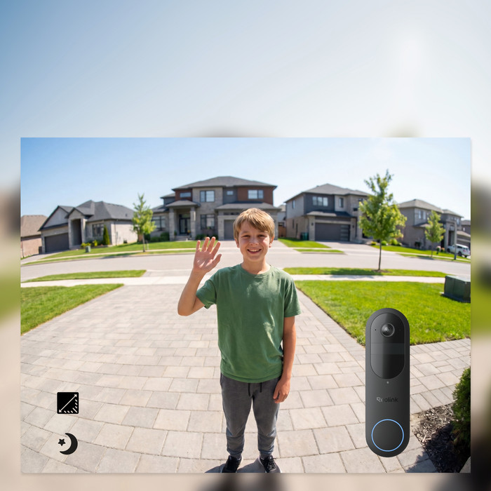 Reolink D340B 2e Generatie + Chime product in gebruik