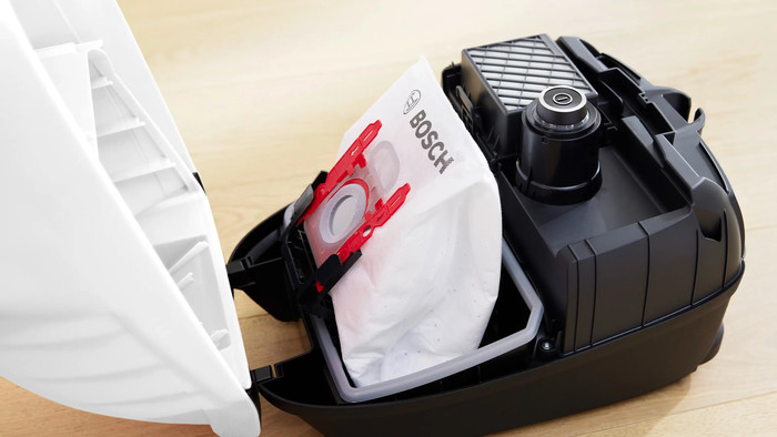 Bosch Serie 6 ProSilence BGB6SIL0L product in gebruik