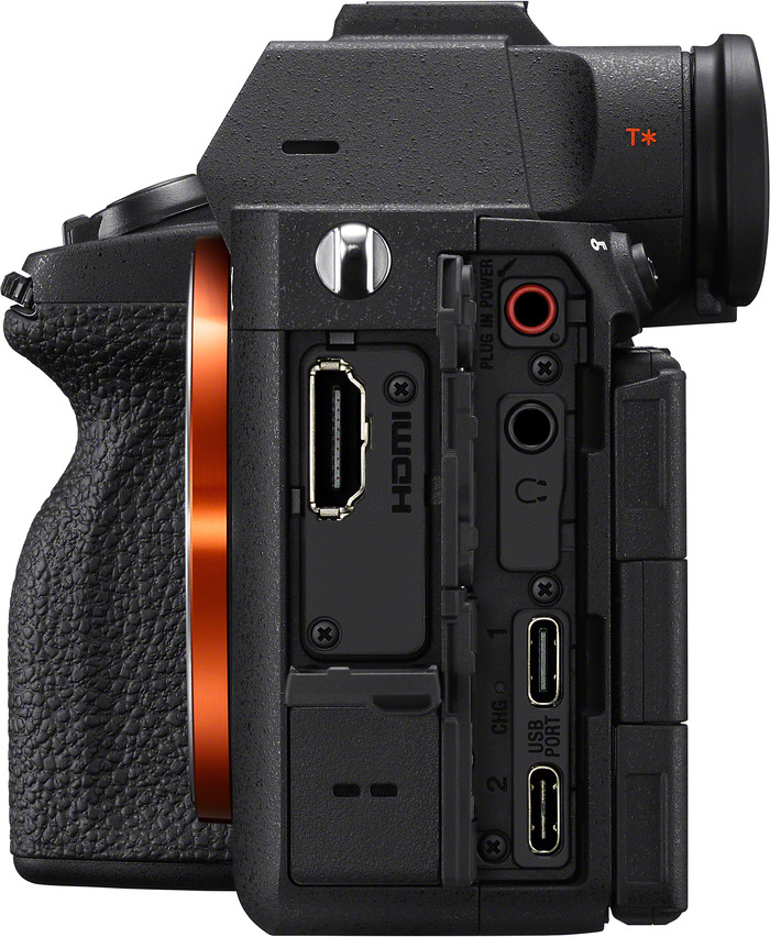 Sony A7 V Body rechterkant