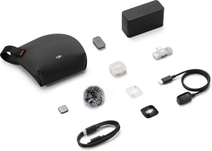 DJI Mic Mini 2S (1 TX + 1 Mobile RX + Oplaadcase) accessoire