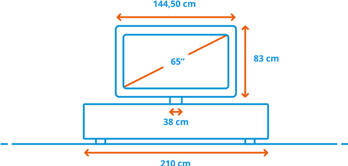 LG Mini-led 65" QNED93 (2026) + LG DS80TR visual Coolblue 1