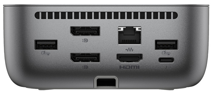 HP Thunderbolt 4 Ultra 280W G6 dock achterkant