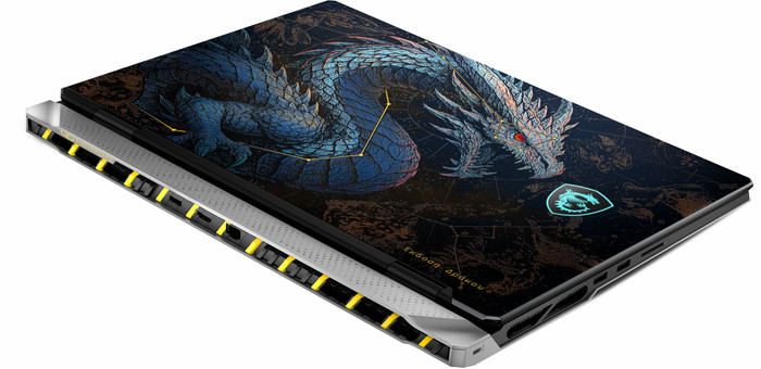 MSI Titan 18 HX Dragon Edition Draco Epic A2WJ-1262NL bovenkant