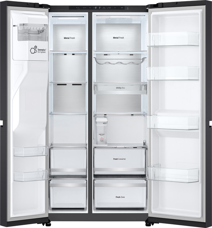 LG GSLE91EVAB binnenkant