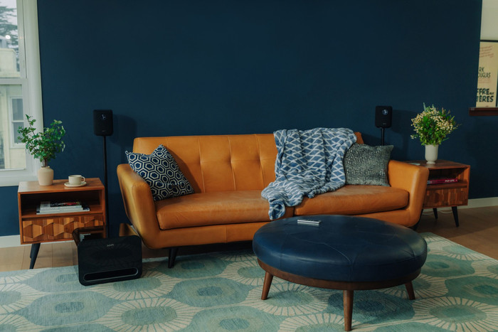 WiiM Sound Zwart product in gebruik