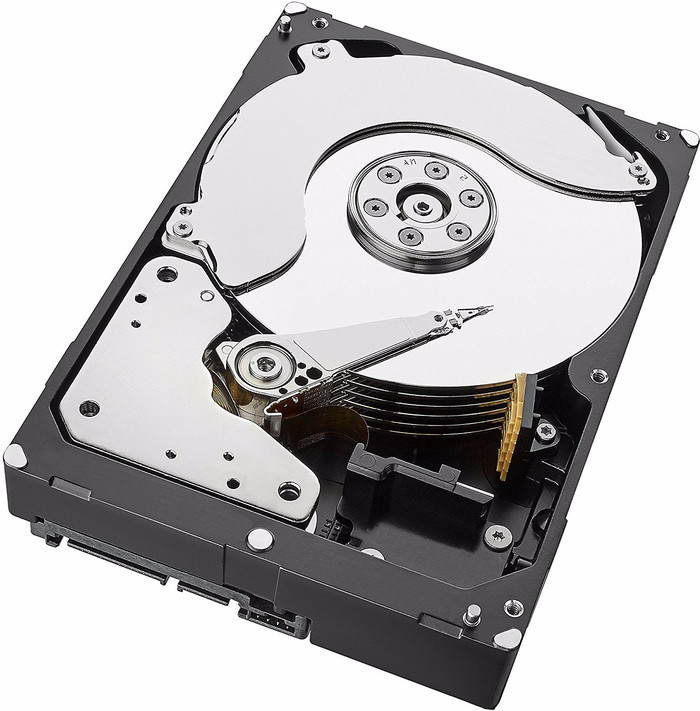 Synology DS923+ + 4x 8TB Seagate Ironwolf binnenkant
