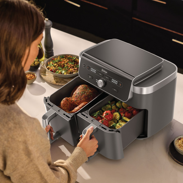 Ninja DualZone XL DZ901EU Zwart product in gebruik