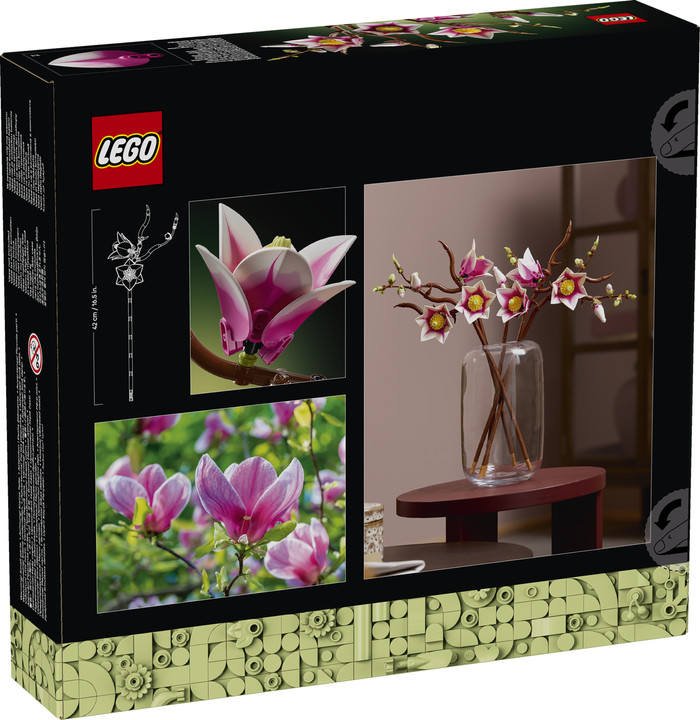 LEGO Botanicals Magnoliatakken 11510 verpakking