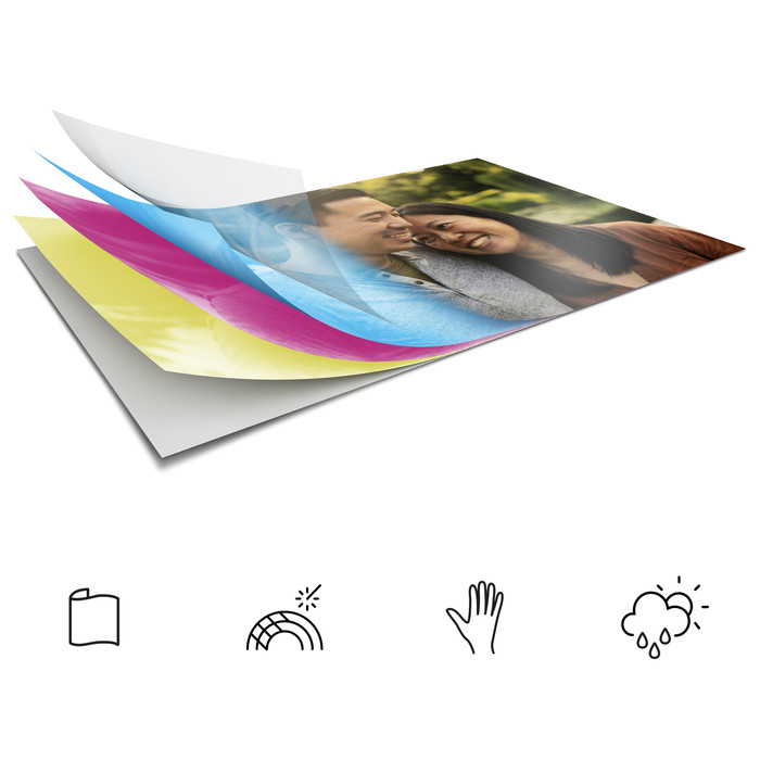 Cricut Fotopakket voor StickerPix Print product in gebruik