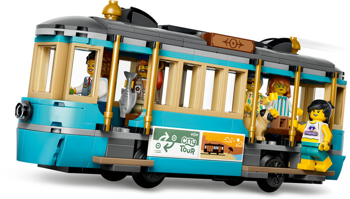 LEGO City Classic Beach Streetcar 60506 detail