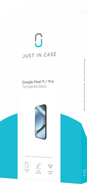 Just in Case Google Pixel 11 / 11 Pro Screenprotector Glas verpakking