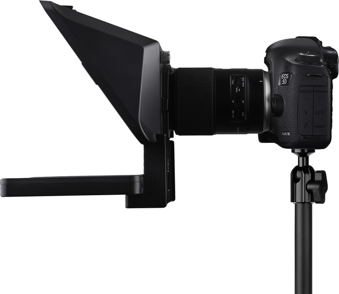 Elgato Prompter product in gebruik