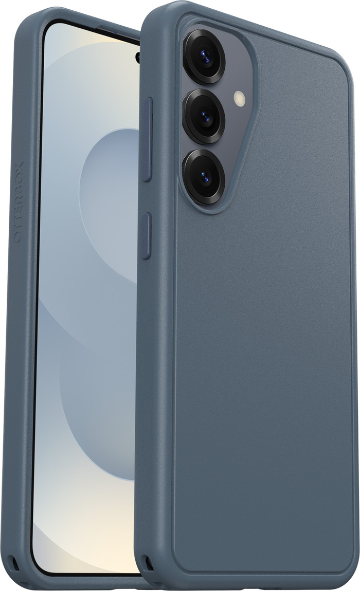 OtterBox Symmetry Samsung Galaxy S25 Back Cover with Magnet Blue combined product