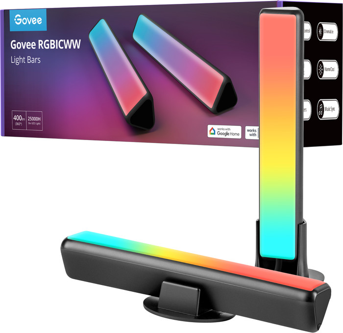 Govee RGBICWW Light Bars voorkant