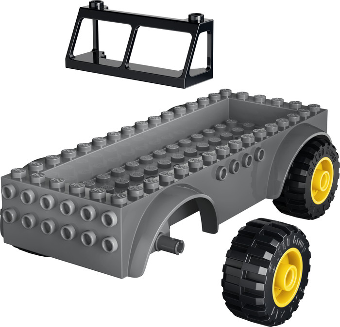 LEGO Jurassic World Jonge T. rex transporttruck 77978 detail