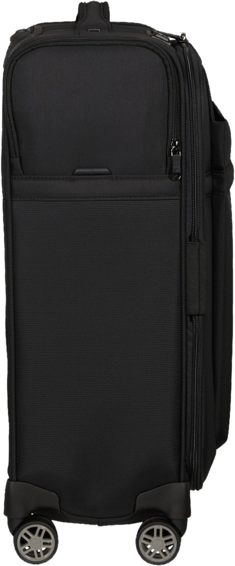 Samsonite Spinner Expandable 35cm Black linkerkant