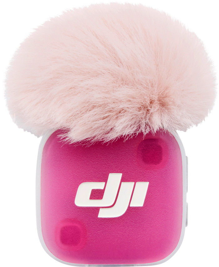DJI Mic Mini 2 Multi-color Windscreens product in use