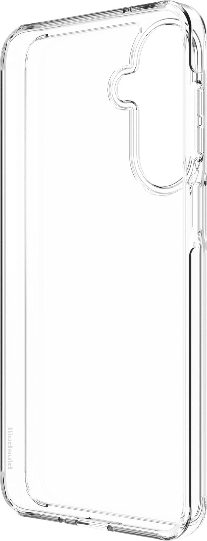 BlueBuilt Protective Back Cover Samsung Galaxy A27 Transparant linkerkant